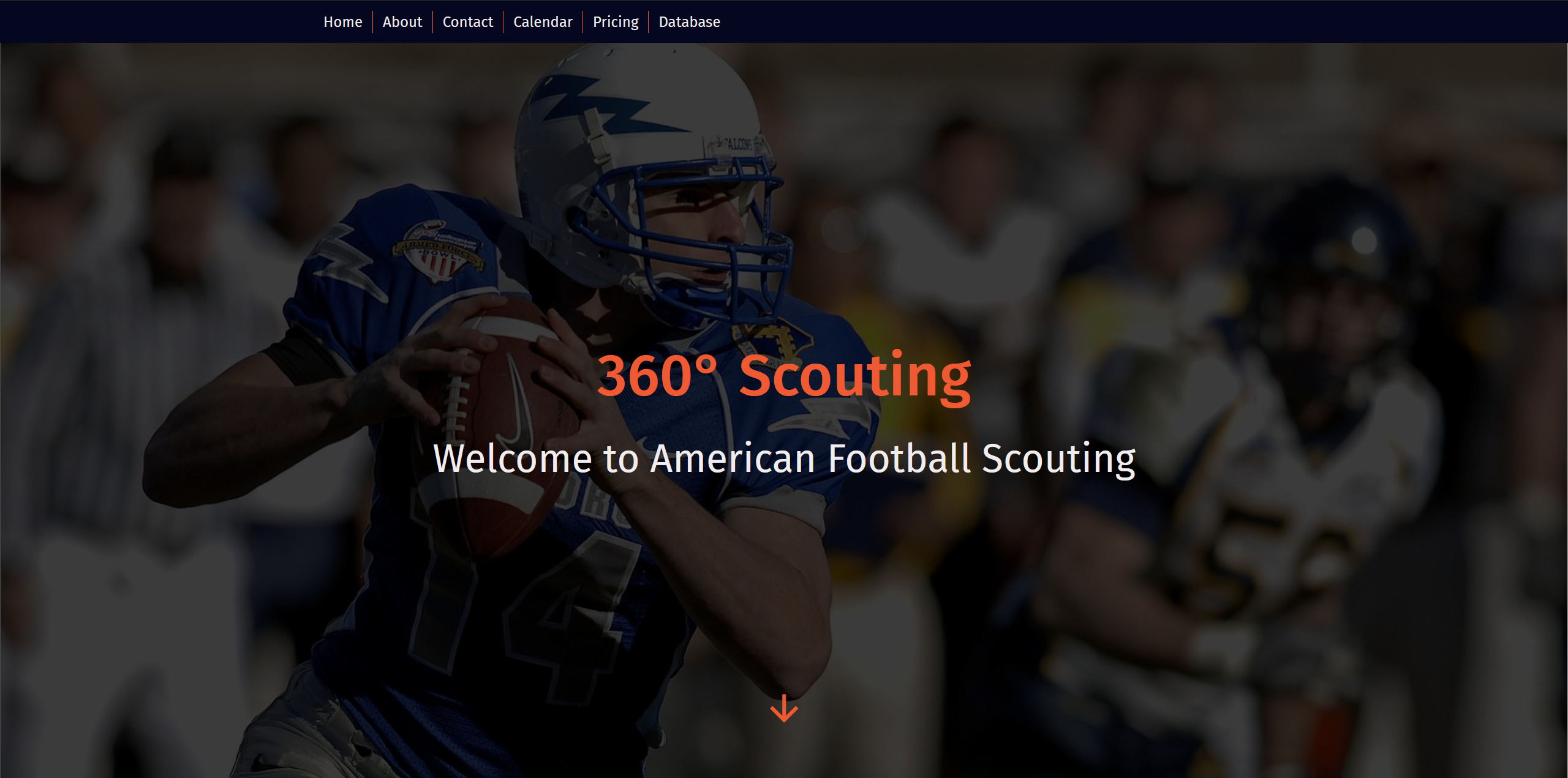 Bild der Website 360° Scouting