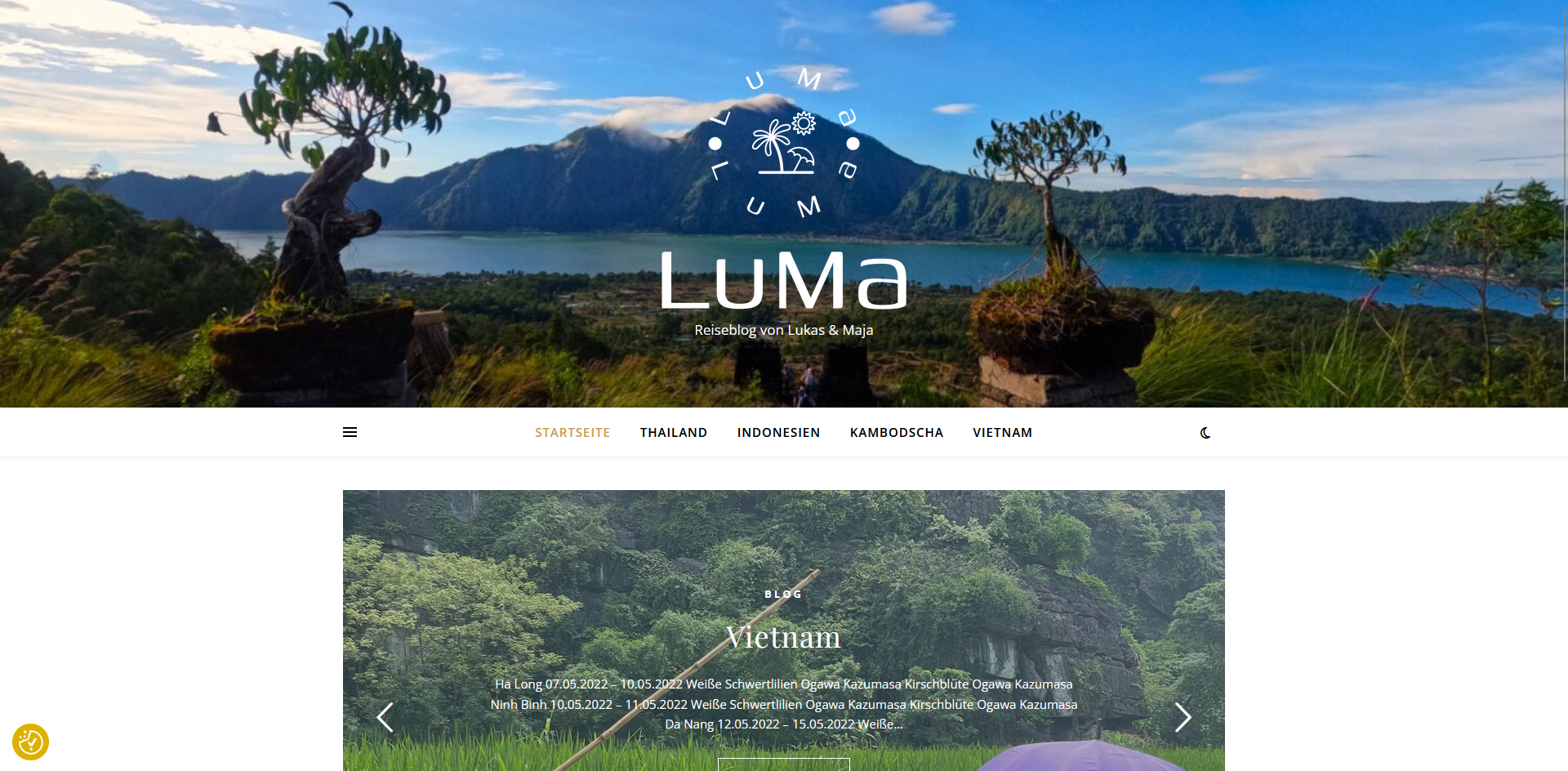 Bild der Website
                Luma-Blog